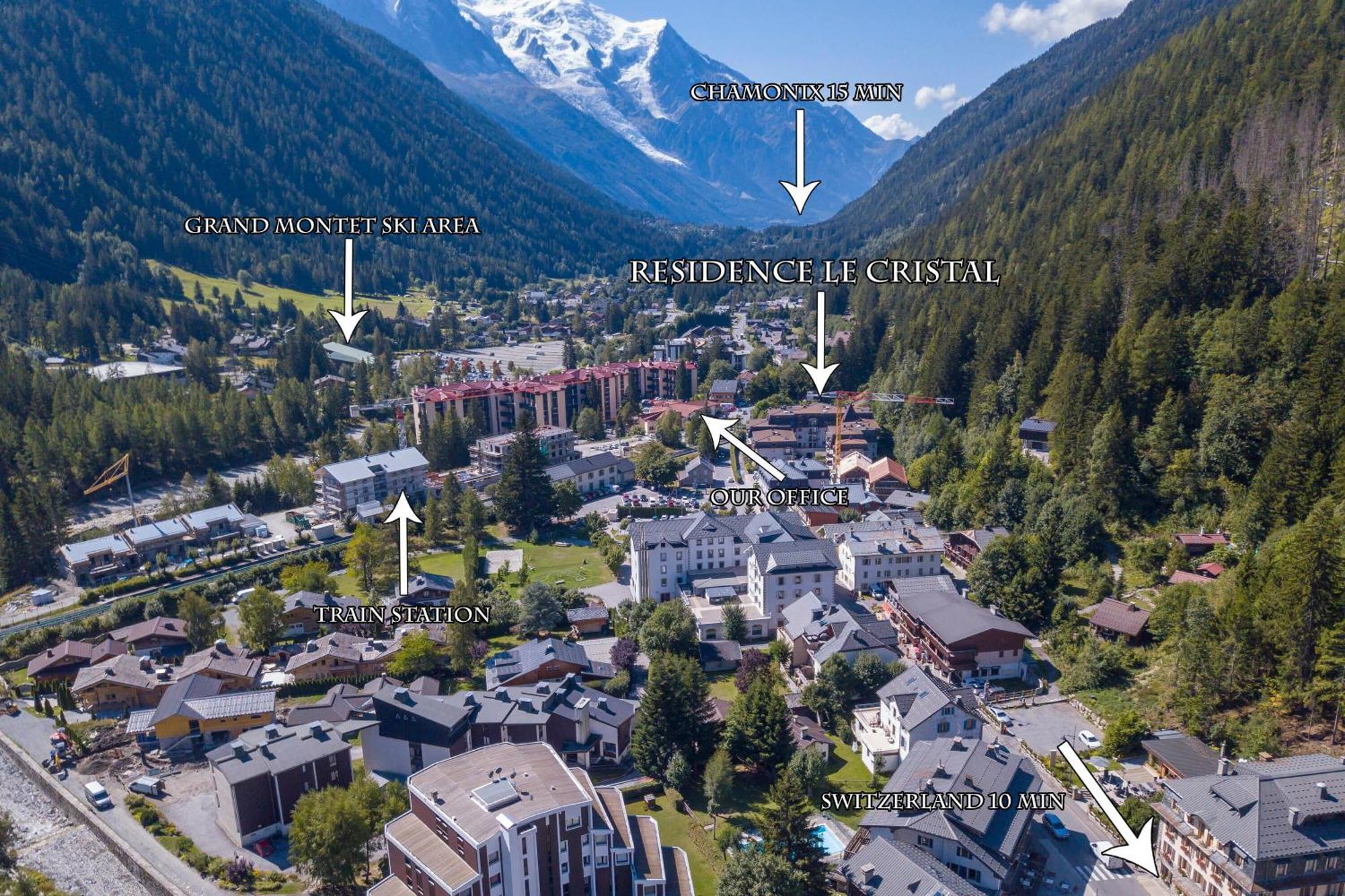 Résidance Le Cristal - Grands Montets 11 - Happy Rentals Chamonix Mont Blanc Exterior foto
